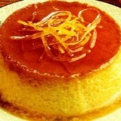 Pudim de laranja