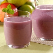 Suco de uva com goiaba