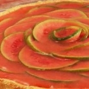 Torta de goiaba vermelha