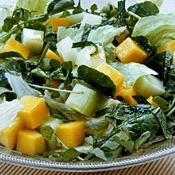Salada com Molho de Laranja