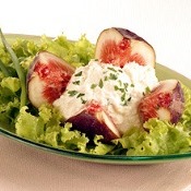 Figos frescos recheados