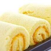 Rocambole de pêssego