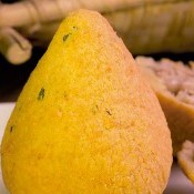 Coxinha vegana de jaca