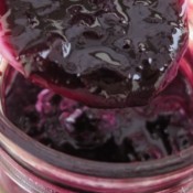 Compota de uva preta