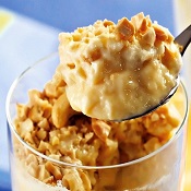 Mousse de caju crocante