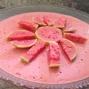 Mousse de goiaba rápido