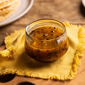 Geleia de maracujá com pimenta