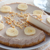 Torta de banana sem açúcar: não vai ao forno