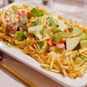 Salada de Mamão Formosa com Frango Grelhado