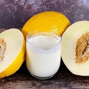 Leite de semente de melão