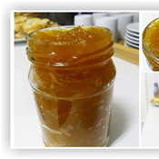 Geleia de casca de mamão